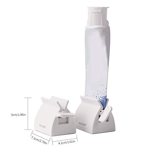 Sally in Colorado - AWESOME for keeping E6000 tubes neat. White Large Rolling Tube Toothpaste Squeezer Holder Stand -3pcs
