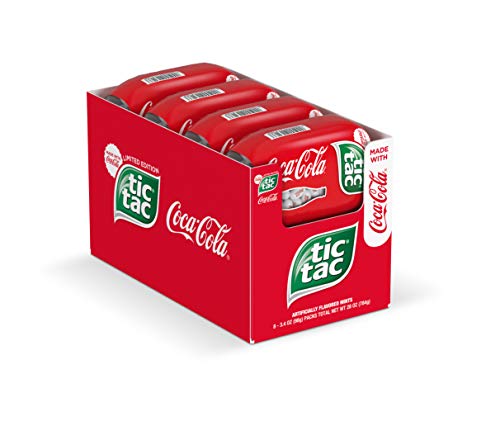 Sally in Colorado:  Coke Tic Tac Coca Cola Candy Mints, 3.4 Oz each, 8 Containers! -one by each sewing machine... lol
