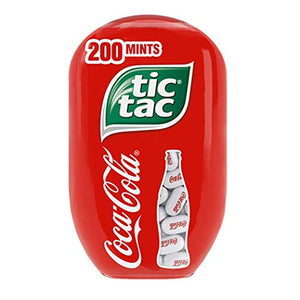 Sally in Colorado:  Coke Tic Tac Coca Cola Candy Mints, 3.4 Oz each, 8 Containers! -one by each sewing machine... lol