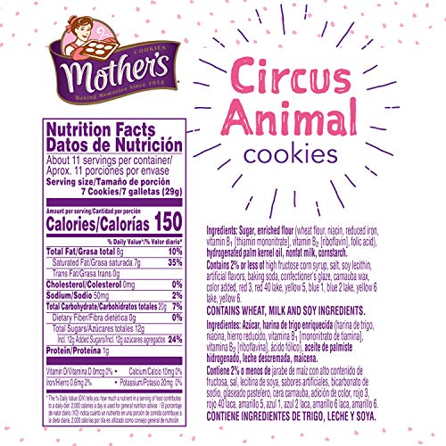 Mother's Circus Animal Cookies, 11 Ounce