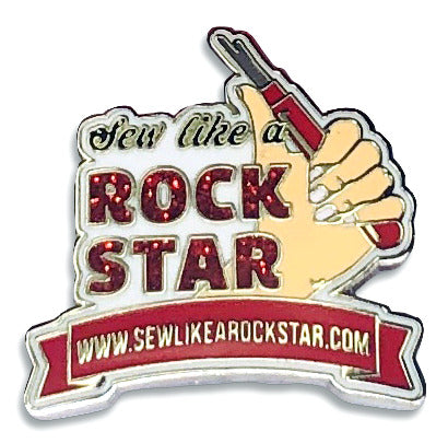 Pin - Sew Like A Rock Star - Original